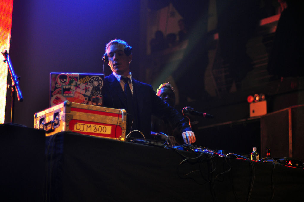 Diplo &amp; Skerrit Bwoy / credit: Loren Wohl